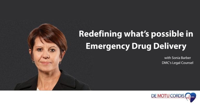 DMC Redefining What’s Possible in Emergency Drug Delivery Sonia Barber